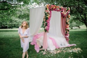 flower wall backdrop